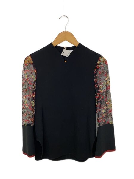 mame kurogouchi(マメクロゴウチ) / Acetate Polyester Floral Lace