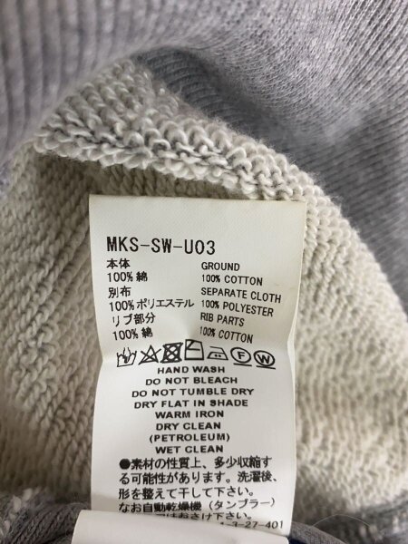 FACETASM(ファセッタズム) / 23SS/FLEECE ZIPPER SWEAT/ボア切替 