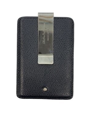 サルヴァトーレフェラガモ カードケース/ケース Salvatore Ferragamo キーチェーン付 レザー グレー【中古】 中古・古着通販】Salvatore Ferragamo (サルヴァトーレ フェラガモ) 6