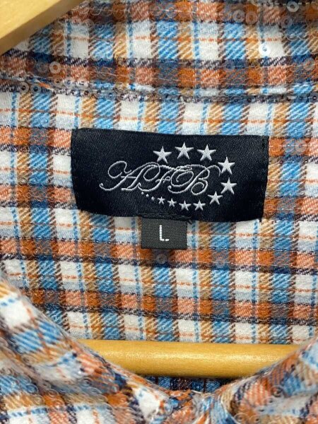 AFB(エーエフビー) / SPANGLE SHIRTS/スパンコールシャツ/長袖シャツ/L