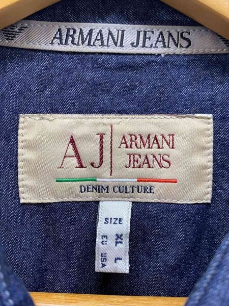 ARMANI JEANS(アルマーニジーンズ) / 長袖シャツ/XL/コットン/IDG 