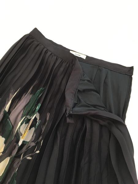 CLANE(クラネ) / 2017SS/PAINTING FLOWER PLEATS SKIRT/ロングスカート  