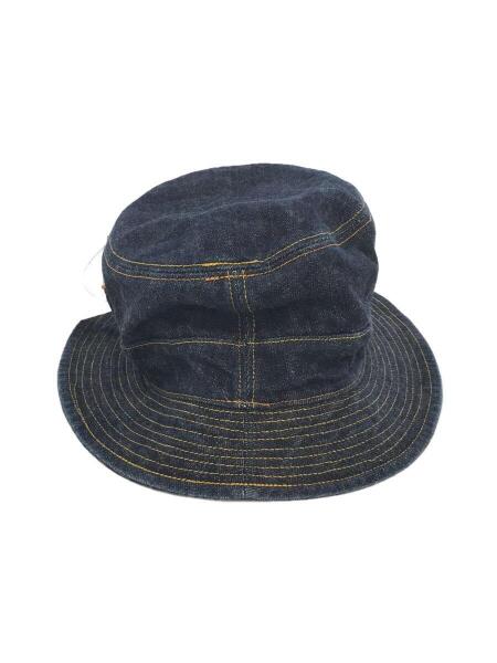 EVISU(エヴィス) / バケットハット/カモメマーク/刺繍/M/デニム/IDG