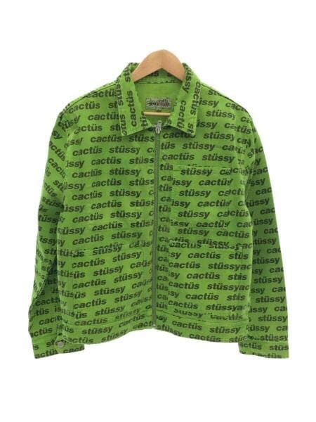 STUSSY(ステューシー) / 21SS/CPFM/ZIP WORK JACKET/グリーン | 古着の 