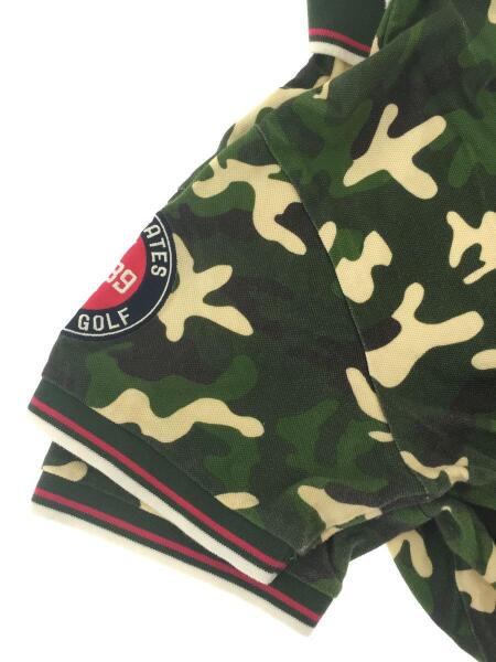 PEARLY GATES(パーリーゲイツ) / ポロシャツ/7/コットン/BRW/カモフラ