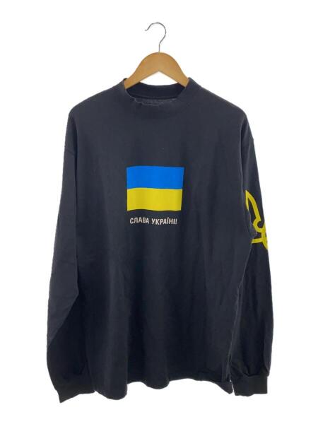 BALENCIAGA(バレンシアガ) / 22aw/ウクライナ/長袖Tシャツ/M/コットン 