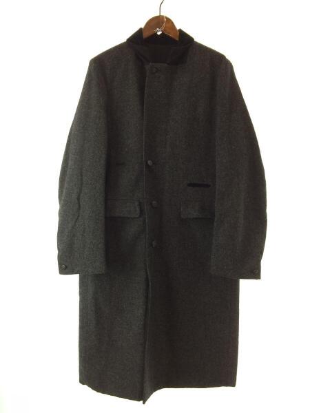 SUNSEA(サンシー) / 16A30/British Wool Reversible Coat/リバーシブル 