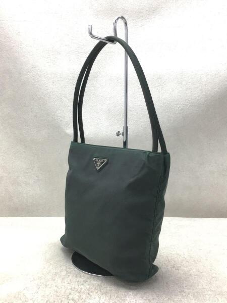 PRADA / トートバッグ/ナイロン/GRN PRADA(プラダ) / 全体的変色/使用感有/トートバッグ/ナイロン/GRN
