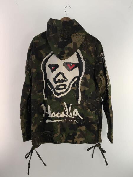 haculla.(ハキュラ) / プリント汚れ有/CAMOFLAGE PRINT JACKET 