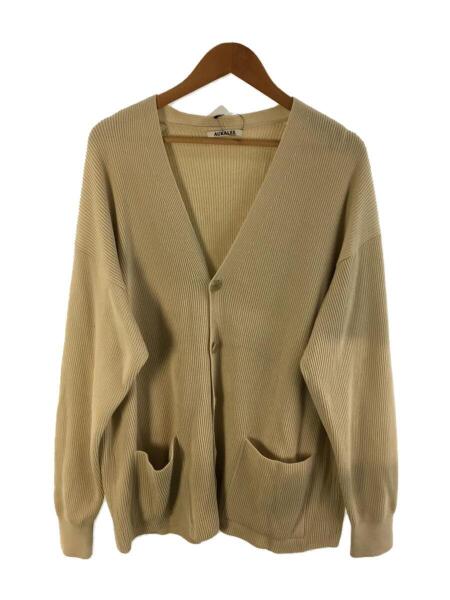 AURALEE(オーラリー) / 22SS/SUPER HARD T RIBKNIT/4/コットン/BEG 
