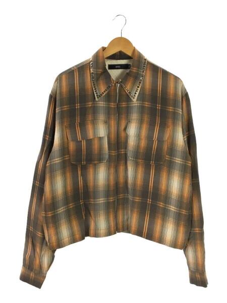 acne studios ブラウン/バーガンディーチェック セットアップ（ACNE 