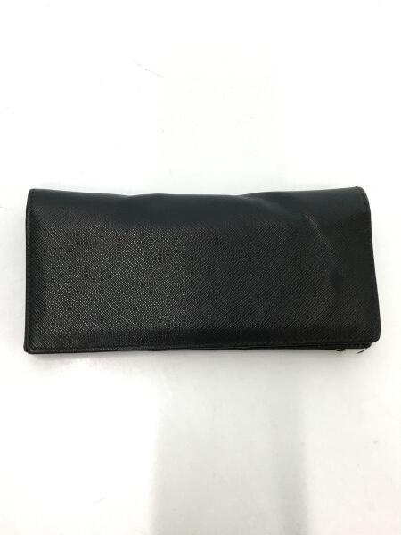 PRADA(プラダ) / 長財布/レザー/BL/型崩れ/シワ有/メンズ | 中古品の