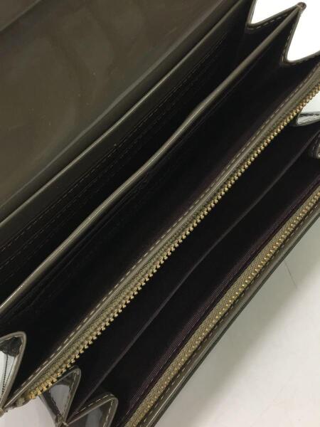 russet(ラシット) / ショルダーウォレット/長財布/エナメル/GRY 