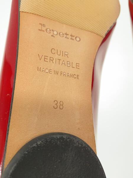 repetto(レペット) / フラットパンプス/38/RED/エナメル/VX1556V