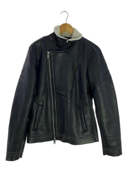 ARMANI EXCHANGE フェイクレザージャケット ムートンジャケット