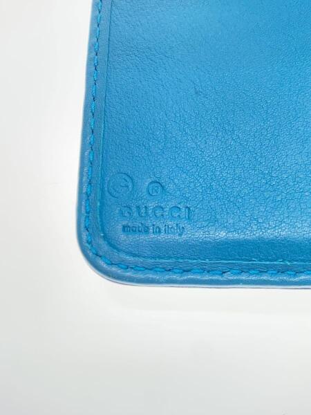 GUCCI(グッチ) / 変色有/Bi-Fold Wallet/マイクログッチシマ/レザー