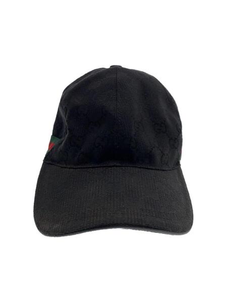 GUCCI(グッチ) / GGキャンバス/ベースボールキャップ/ヨゴレ有/S/57 