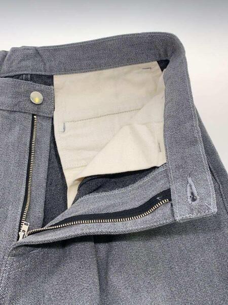 Graphpaper / ボトム/--/コットン/GRY/GU233-40217B// Graphpaper(グラフペーパー) / Colorfast Denim Two Tuck Pants/2/GRY