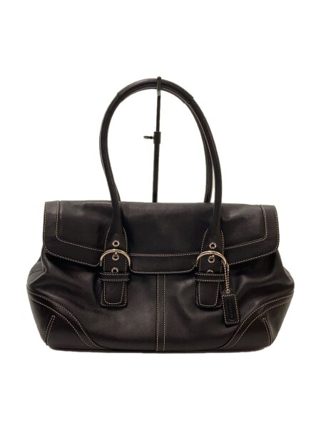 COACH(コーチ) / ソーホー/トートバッグ/レザー/BLK/無地/9636 | 中古 