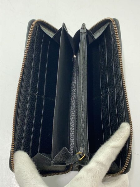 GUCCI(グッチ) / GGマーモント/UFO×ドラゴン/長財布/レザー/BLK/メンズ