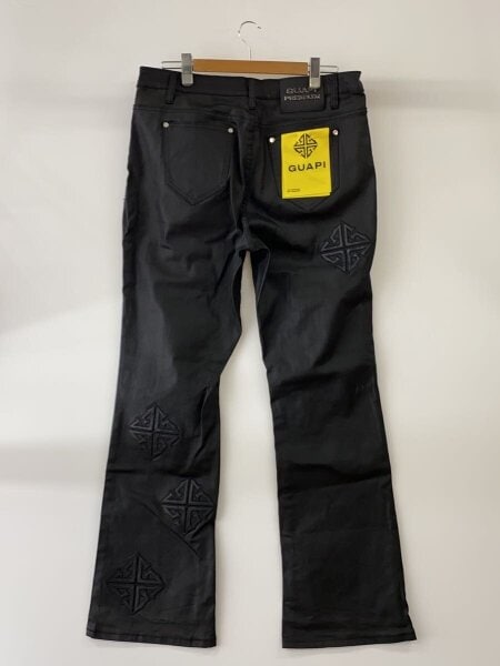 GUAPI(グアピ) / obsidian black icon flared denim/ボトム/36 