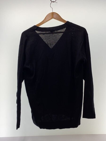LOEWE(ロエベ) / アナグラム刺繍Vネックリブニットカーディガン/S 