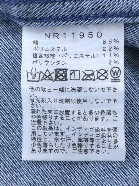 THE NORTH FACE(ザノースフェイス) / 長袖シャツ/S/デニム/インディゴ 