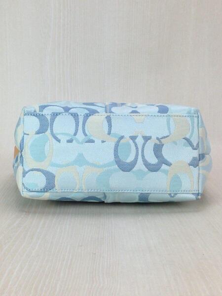 COACH(コーチ) / コーチ/シグネチャー/ポーチ/キャンバス/BLU/総柄