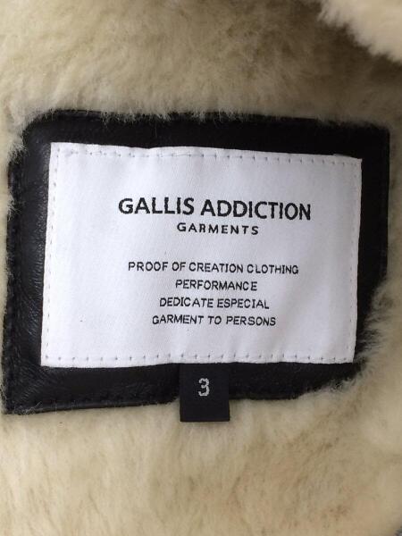 GALLIS ADDICTION(ガリスアディクション) / フライトジャケット/3/羊革 