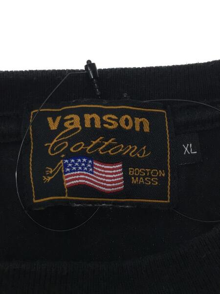 VANSON(バンソン) / 兎/刺繍/T.F.O.A/Tシャツ/XL/コットン/BLK | 古着 VANSON(バンソン) / 兎/刺繍/T.F.O.A/Tシャツ/XL/コットン/BLK | 古着