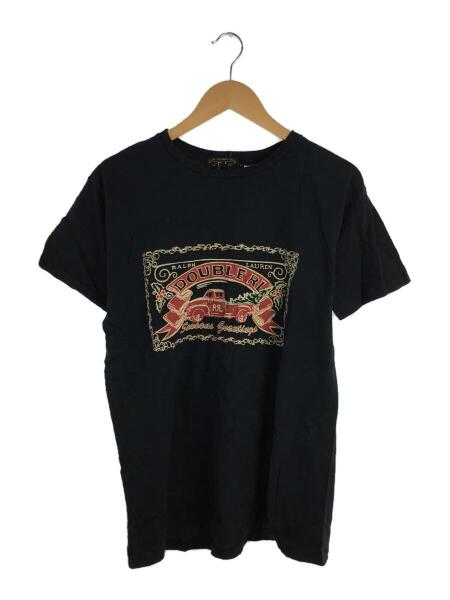 RRL(ダブルアールエル) / Tシャツ/L/コットン/BLK/90s/usa製/三ツ星  