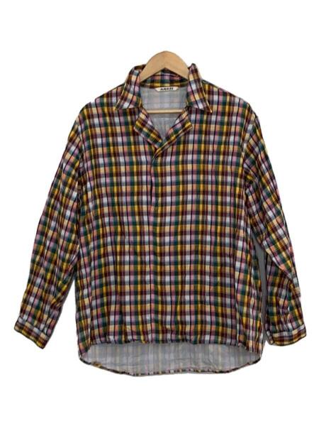 AURALEE(オーラリー) / 長袖シャツ/3/コットン/チェック/a22ss02gn 