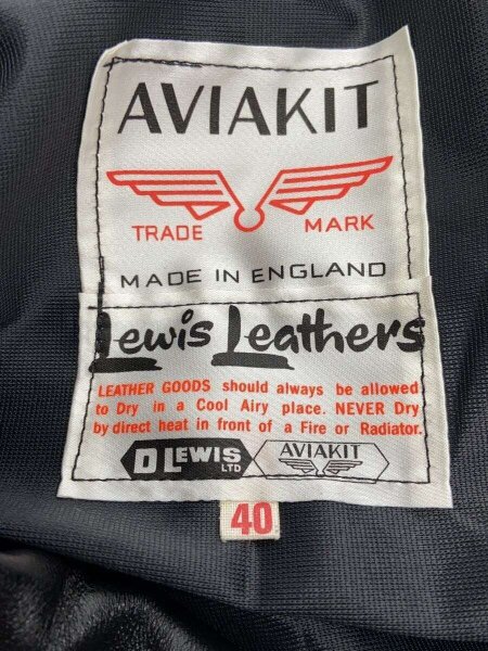 Lewis Leathers(ルイスレザーズ) / ダブルライダースジャケット/40