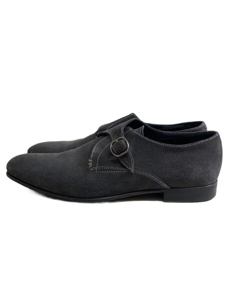 ジョルジオ アルマーニGIORGIO ARMANI レザーローカットシューズ 黒8 1 