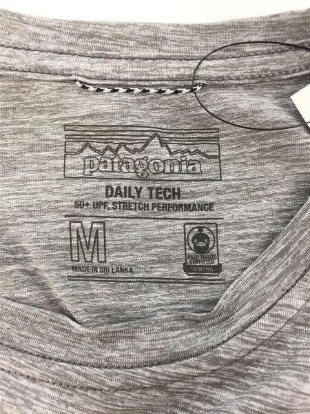 patagonia(パタゴニア) / DAILY TECH/Tシャツ/M/ポリエステル/グレー 