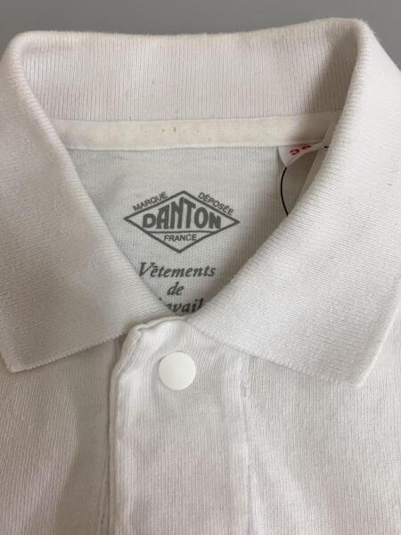 DANTON(ダントン) / ポロシャツ/38/コットン/WHT/19S-HS-001 | 古着の 