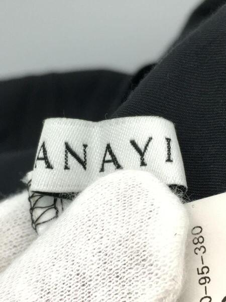 ANAYI(アナイ) / 半袖ワンピース/38/コットン/BLK/102127-14-400-95
