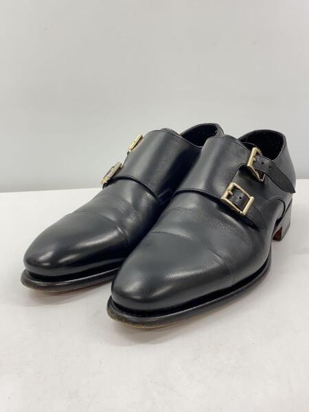 SANTONI ブラックレザー ドレスシューズ Santoni(サントーニ) / ドレスシューズ/--/ブラック/レザー | 中古品の