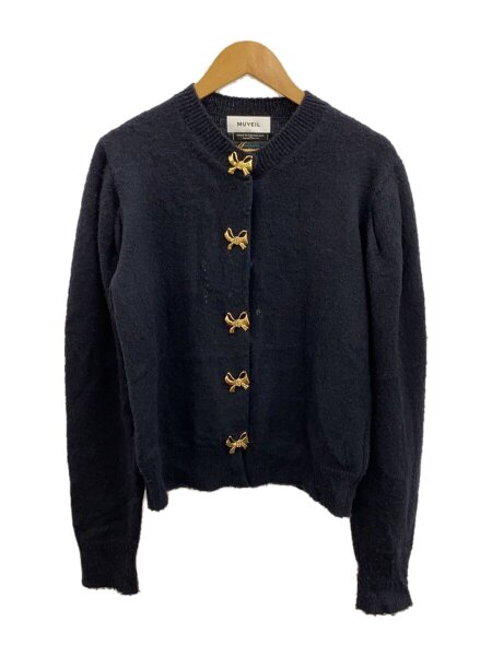 MUVEIL(ミュベール) / カーディガン(厚手)/38/アクリル/NVY/無地  