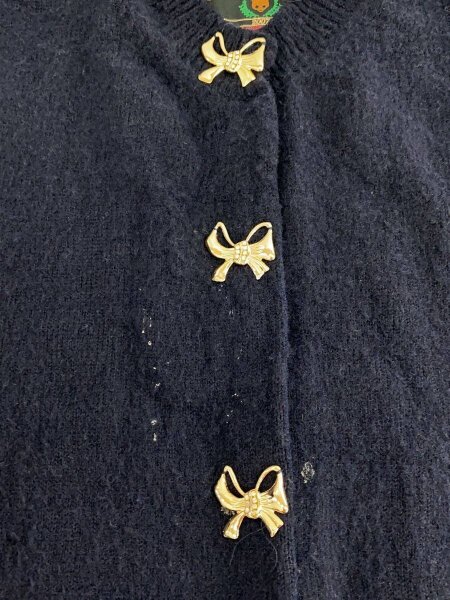 MUVEIL(ミュベール) / カーディガン(厚手)/38/アクリル/NVY/無地  