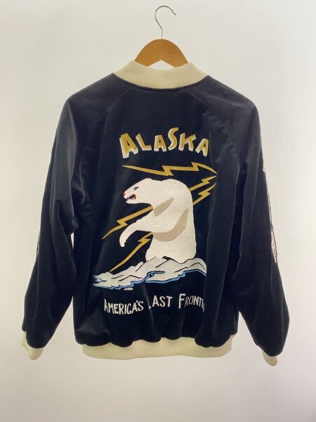 HOUSTON スカジャン　アラスカ　ベロア　白熊　別珍　スーベニアジャケット Amazon | [ヒューストン] 別珍スカジャン ベロア生地 スーベニア