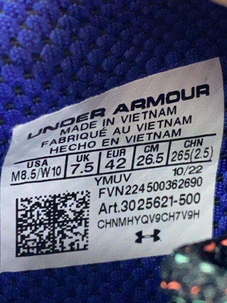 UNDER ARMOUR(アンダーアーマー) / Curry 10 NL/ローカットスニーカー