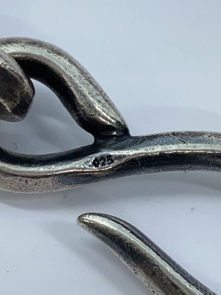 ARGENT GLEAM アージェントグリーム ウォレットチェーン SV925 カラーストーン シルバー メンズ オニキス 45cm 中古 品の販売・通販なら