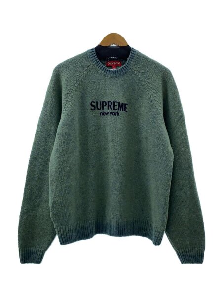 Supreme グリーン ニットセーター Supreme シュプリーム ニット Logo