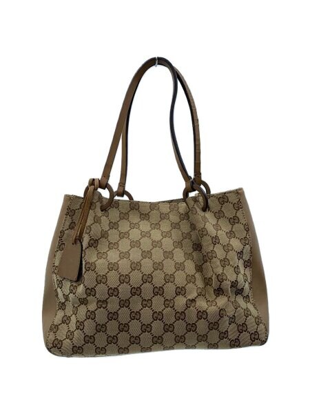GUCCI(グッチ) / トートバッグ_GGキャンバス/キャンバス/ベージュ/総柄 