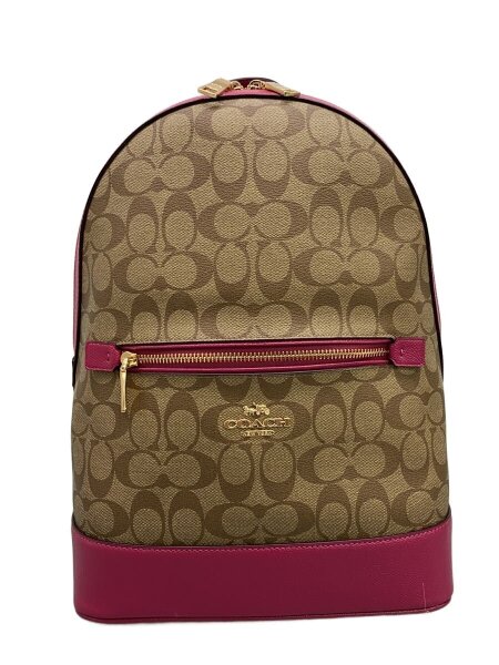 COACH(コーチ) / ケンリー・バックパック_シグネチャー_ピンクレザー 