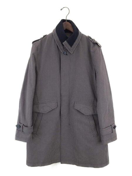MORGAN homme(モルガンオム) / ステンカラーコート/--/コットン/BRW 