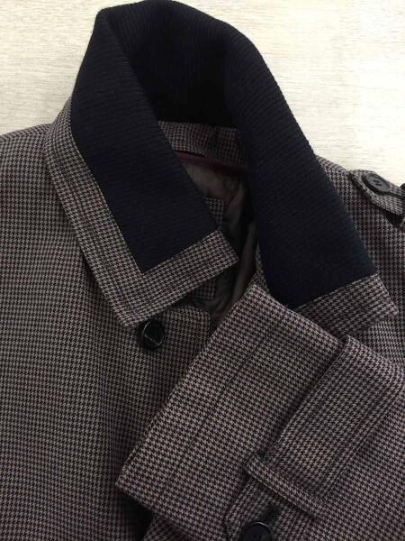 MORGAN homme(モルガンオム) / ステンカラーコート/--/コットン/BRW 
