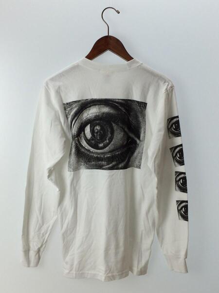 Supreme(シュプリーム) / 長袖Tシャツ/S/コットン/WHT/M.C.エッシャー 
