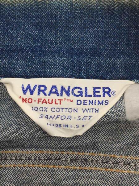 WRANGLER(ラングラー) / Gジャン/--/デニム/BLU/無地/80s/白三角タグ 
